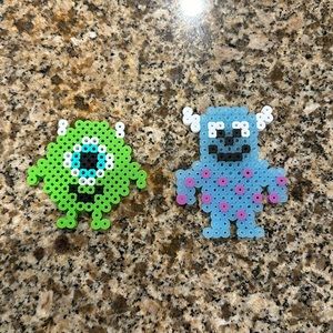 Mike & Sulley Perler Beads Set
